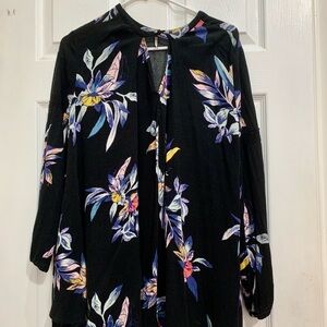 Free People Floral Tunic Dress